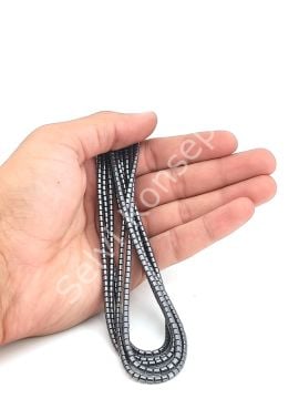 Silindir Hematit Doğal Taş 3x3 mm