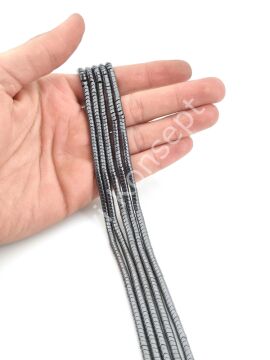 Hematit Doğal Taş Dalgalı Model 4x2 mm