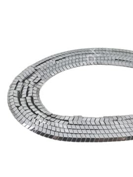 Hematit Doğal Taş Balık Sırtı 4x6 mm
