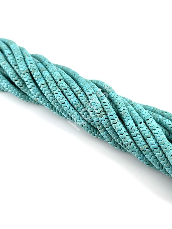 Zikzak Turkuaz Dizi 6x2,5 mm