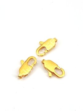 Altın Kaplama Kuyum Kilit 8x13 mm