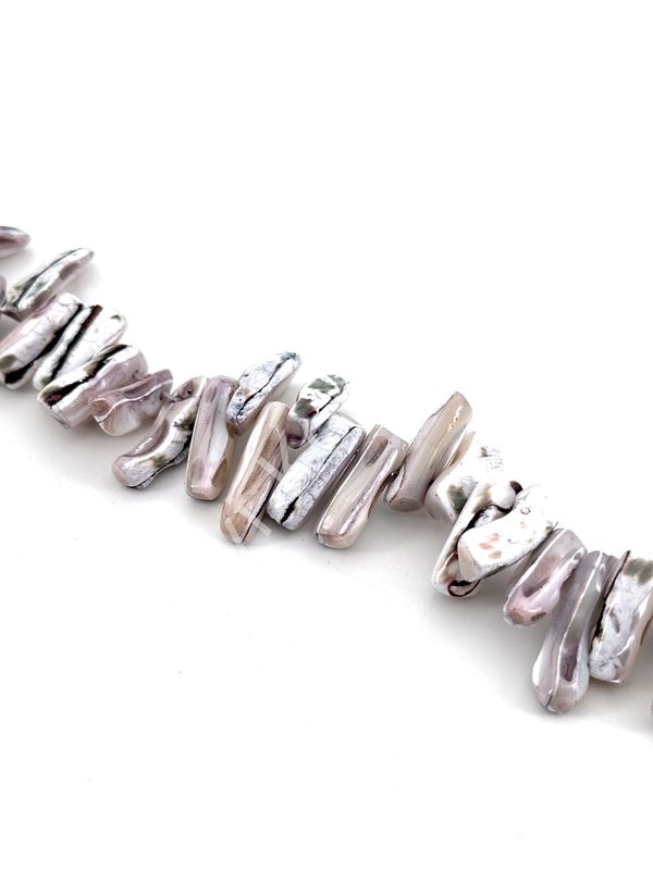 Diş-Çubuk Bej Doğal Sedef Dizi