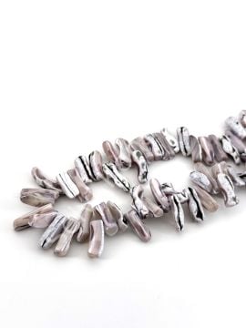 Diş-Çubuk Bej Doğal Sedef Dizi