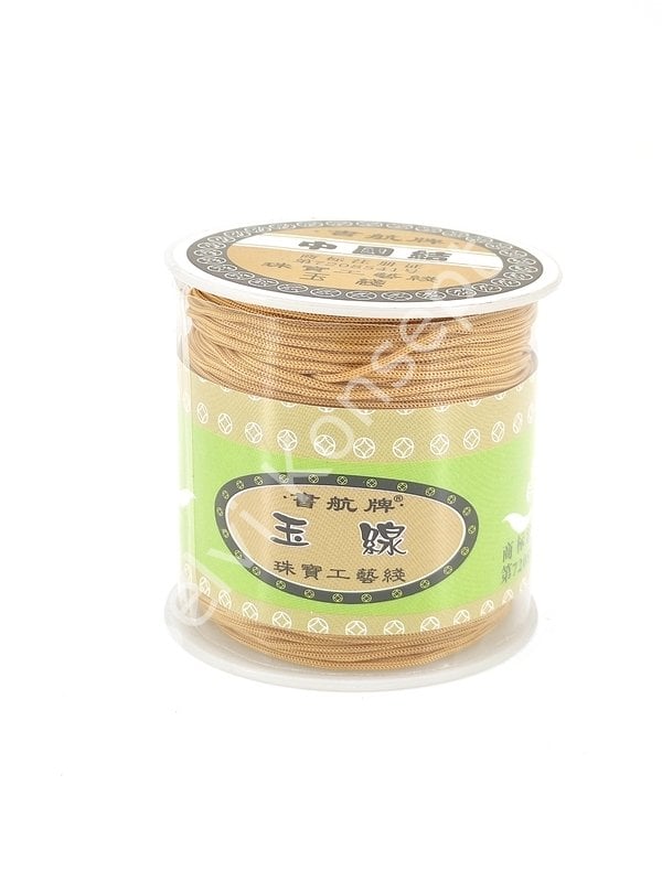 Paraşüt İpi Açık Kahve Renk 1 mm 100 Mt