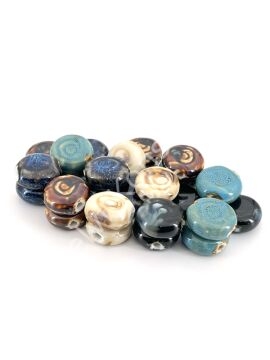Otantik Seramik Boncuk 20 mm