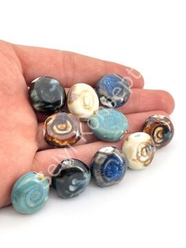 Otantik Seramik Boncuk 20 mm