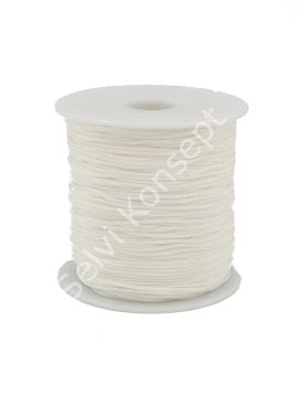 Paraşüt İpi Beyaz Renk 1 mm 100 Mt
