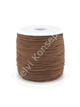 Paraşüt İpi Koyu Kahve Renk 1 mm 100 Mt