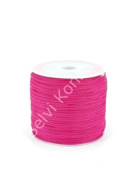 Paraşüt İpi Koyu Pembe Renk 1 mm 50 Mt