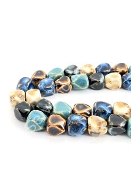 Otantik Seramik Boncuk 13x16 mm
