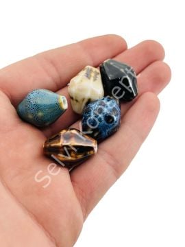 Otantik Seramik Boncuk 16x22 mm