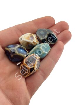 Otantik Seramik Boncuk 16x25 mm