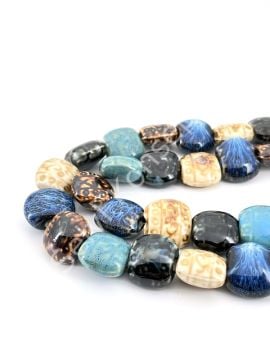 Otantik Seramik Boncuk 21x18 mm