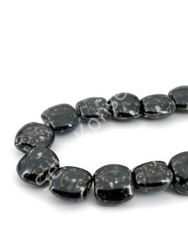 Otantik Seramik Boncuk 21x18 mm Siyah