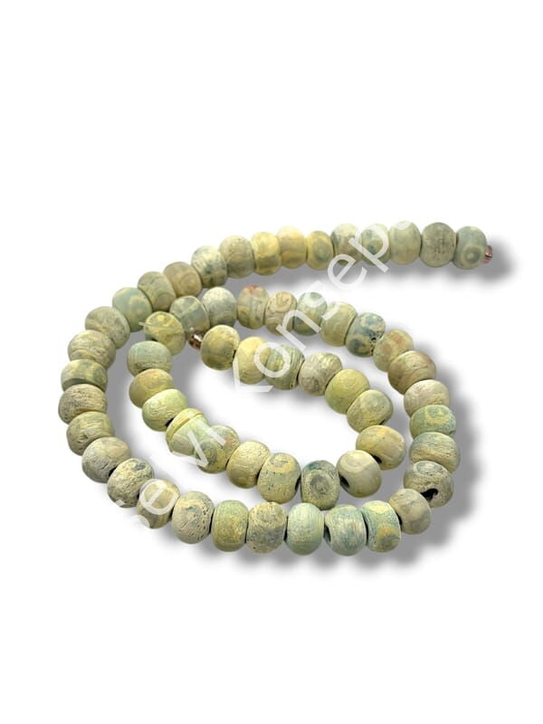 El Yapımı Küre Dizi Tibet Boncuk 10x6 mm