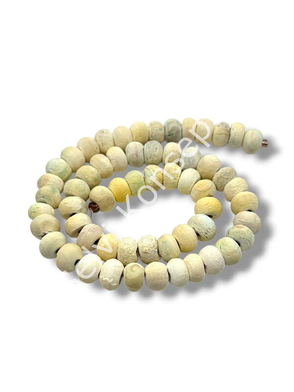 El Yapımı Küre Dizi Tibet Boncuk 10x6 mm