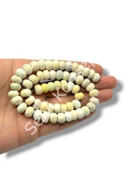 El Yapımı Küre Dizi Tibet Boncuk 10x6 mm