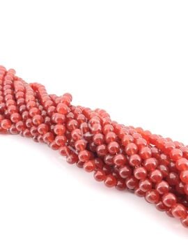 Kahverengi Boyama Dizi Cam Boncuk 10 mm 10 Dizi