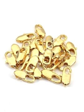 Altın Kaplama Kuyum Kilit Orta Boy 5x14 mm