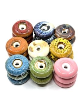 Otantik Seramik Boncuk Disk Rondela 20 mm
