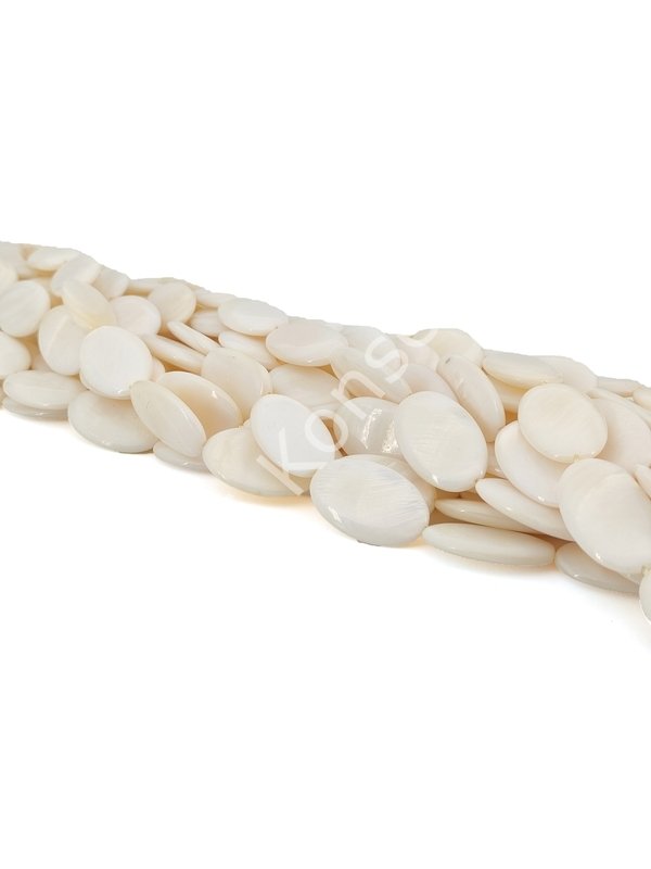 Oval Doğal Sedef Taşı Küçük Boy Dizi