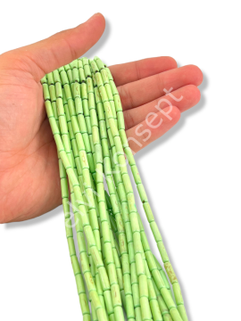 Yeşil Renkli Turkuaz Boru 12x4 mm 1 Dizi