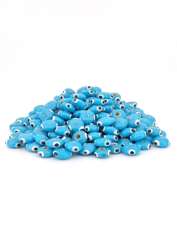 El Yapımı 3 Gözlü 10 mm Cam Rondela 10 Adet