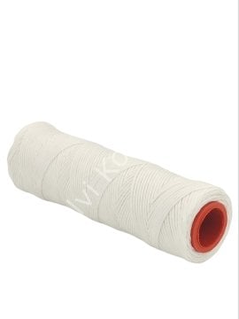 Mumlu İp Beyaz  1 mm 100 Mt