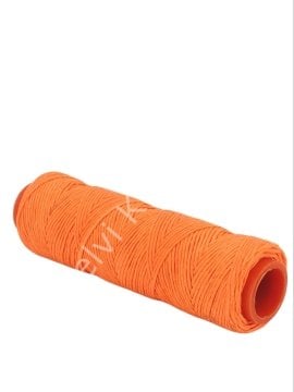 Mumlu İp Turuncu  1 mm 100 Mt