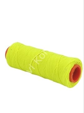 Mumlu İp Sarı  1 mm 100 Mt