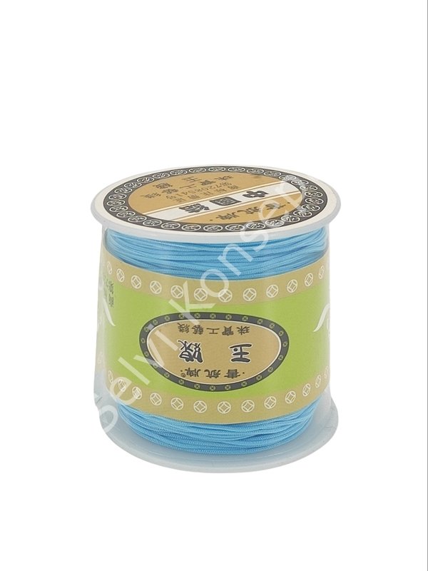 Paraşüt İpi Açık Mavi 1 mm 100 Mt