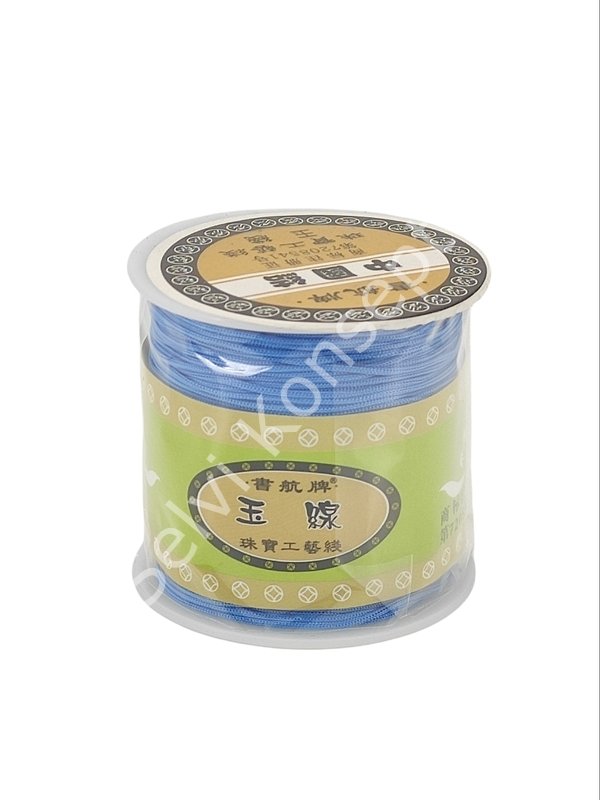 Paraşüt İpi Saks Mavi 1 mm 100 Mt