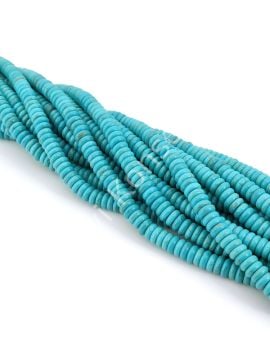 Rondela Turkuaz Dizi 8x2 mm 1 Dizi