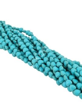 Turkuaz Kalp Dizi 8 mm 1 Dizi