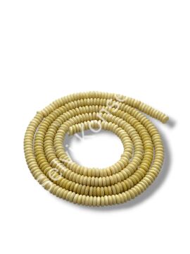 El Yapımı Disk-Rondela Dizi Tibet Boncuk 5x1,5 mm