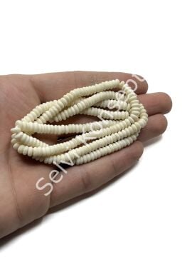 El Yapımı Disk-Rondela Dizi Tibet Boncuk 5x2 mm