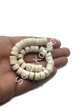 El Yapımı Disk-Rondela Dizi Tibet Boncuk 10x5 mm