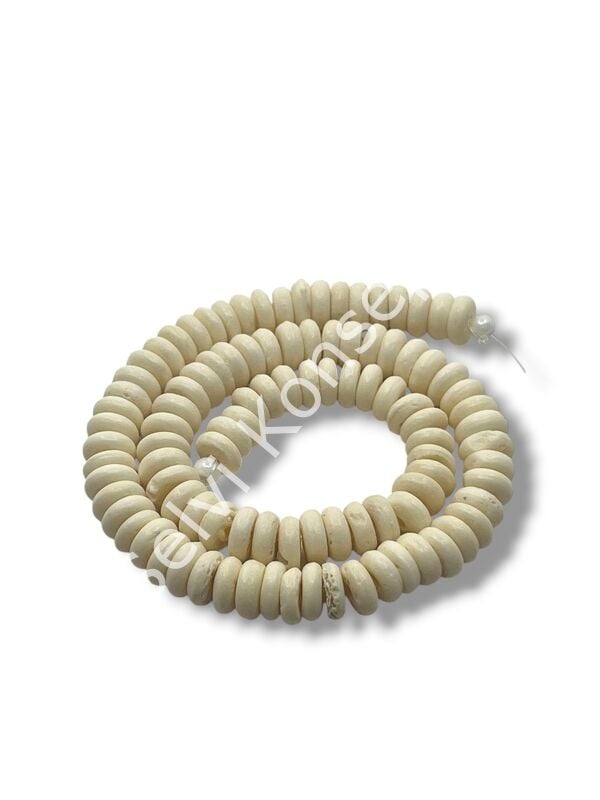 El Yapımı Disk-Rondela Dizi Tibet Boncuk 8x3 mm