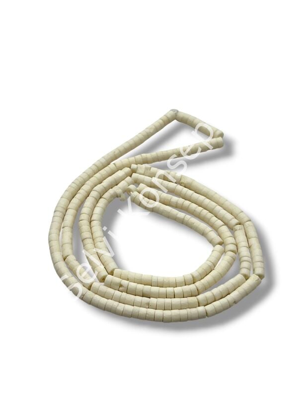 El Yapımı Silindir Dizi Tibet Boncuk 3,5x2 mm