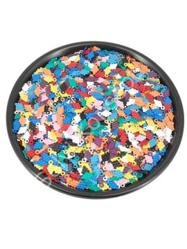 Karışık Renkli Üzüm Figür Pirinç Ara Malzeme 25 gr