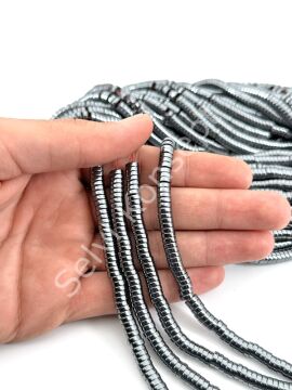 6x2 mm Disk Hematit Doğal Taş