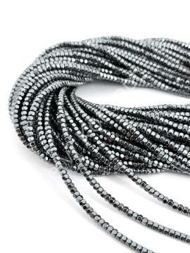 4x3 mm Altıgen Hematit Doğal Taş