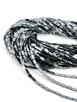 4x8 mm Oval Kesimli Hematit Doğal Taş