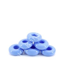 El Yapımı Lila Murano Silindir Boncuk