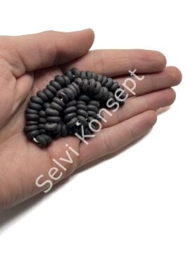 Rondela Dizi Cam Boncuk 7,5x3,5 mm