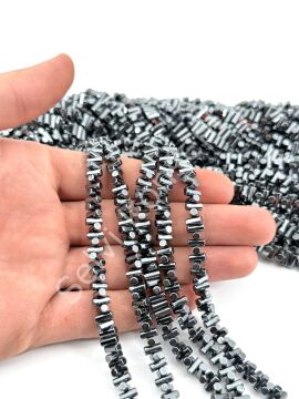 3x6 mm Çubuk Hematit Doğal Taş