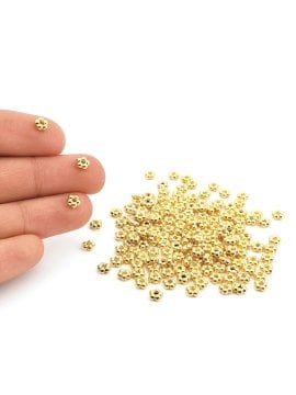 Altın Kaplama Çiçek Ara Malzeme 5 mm 10 gr