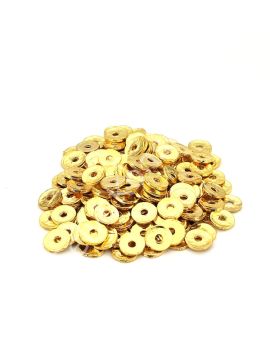 Altın Kaplama Rondela Ara Malzeme 10 mm 10 gr