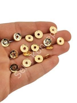 Altın Kaplama Rondela Ara Malzeme 10 mm 10 gr