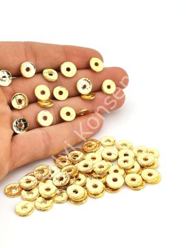 Altın Kaplama Rondela Ara Malzeme 10 mm 10 gr